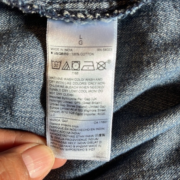 Gap 1969 Western shirt dress - Picture 6 of 9